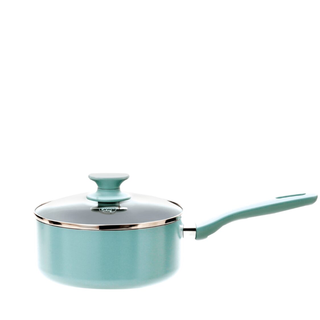 Greenpan Greenchef Seaside Healthy Ceramic 18cm Saucepan GPGC010567 - Metro Singapore Departmental Store - Celebrating 69 Years in SG