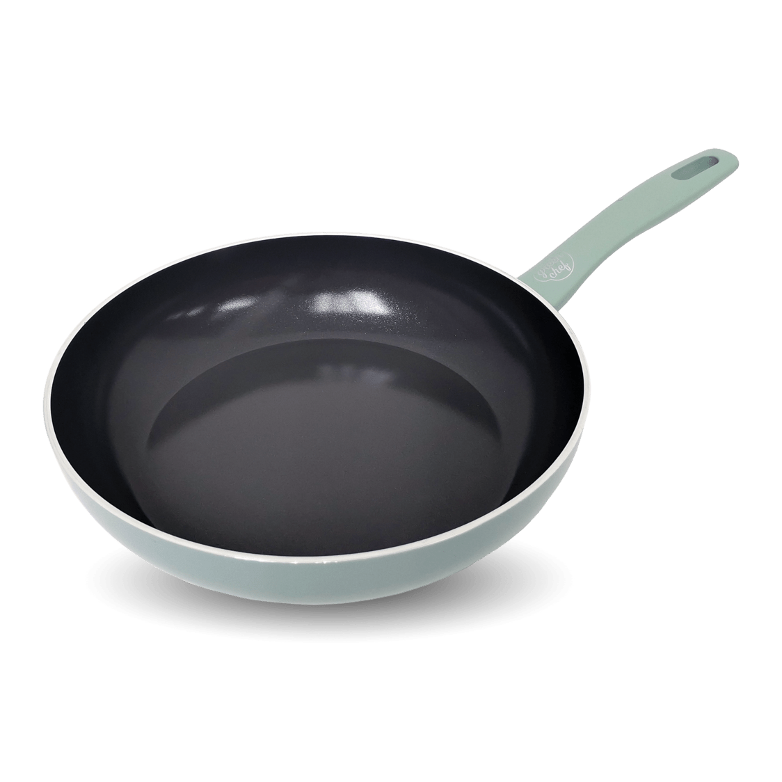 Greenpan Greenchef Seaside Healthy Ceramic 26cm Deep Frypan GPGC010598 - Metro Singapore Departmental Store - Celebrating 69 Years in SG