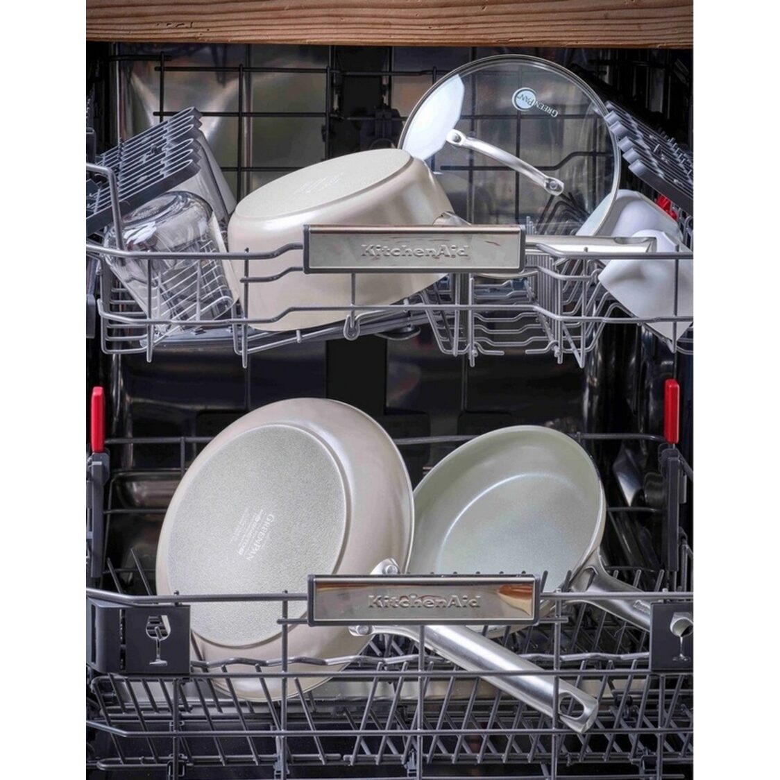 Greenpan Padova 6pcs Ceramic Cookware Set - Taupe GPPA005020 - Metro Singapore Departmental Store - Celebrating 69 Years in SG