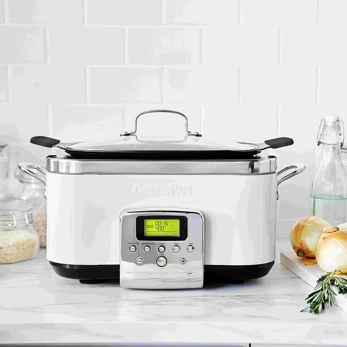 Greenpan Slow Cooker 6L (Ceramic Inner) - Metro Singapore Departmental Store - Celebrating 69 Years in SG