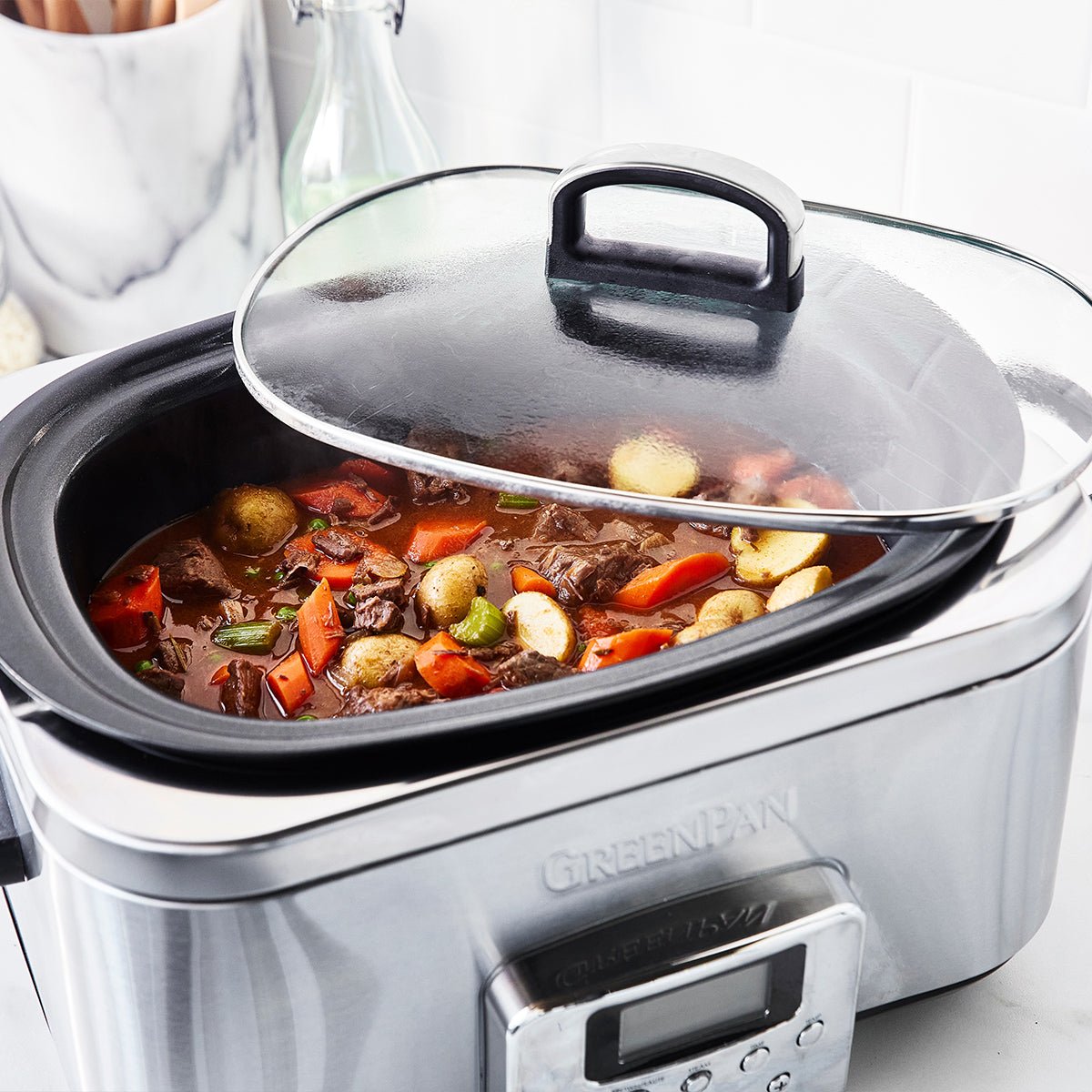 Greenpan Slow Cooker 6L (Ceramic Inner) - Metro Singapore Departmental Store - Celebrating 69 Years in SG