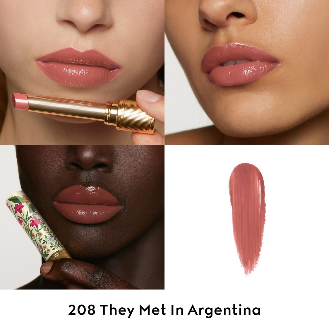Gucci Limited Edition Flora Intense Rouge De Beauté Brillant Lipstick - Metro Singapore Departmental Store - Celebrating 69 Years in SG
