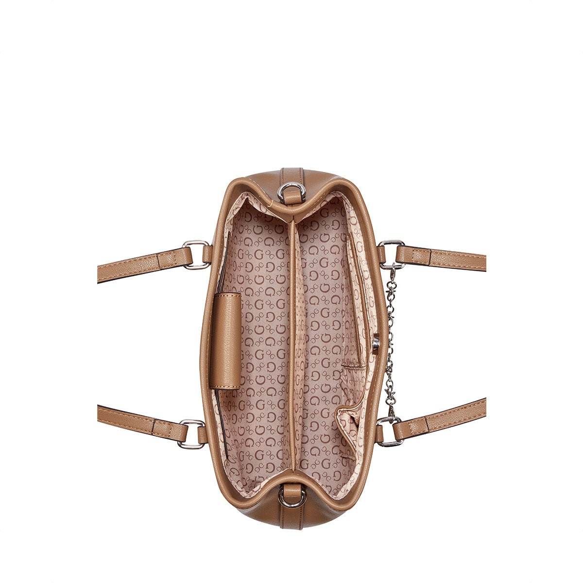 Guess Angelica Satchel - Cocoa - Metro Singapore Departmental Store - Celebrating 69 Years in SG