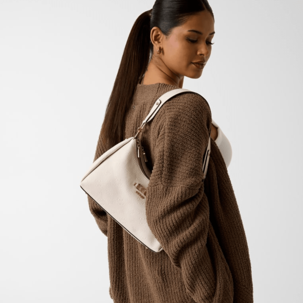 Guess Anise Double Zip Shoulder Bag - Metro Singapore Departmental Store - Celebrating 69 Years in SG