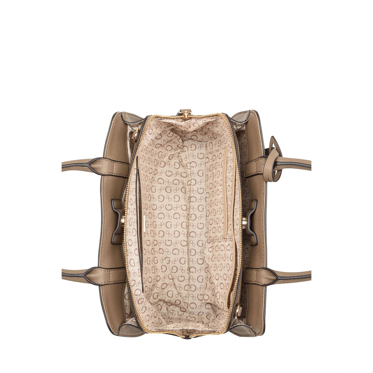 Guess Cadence Satchel - Cocoa - Metro Singapore Departmental Store - Celebrating 69 Years in SG