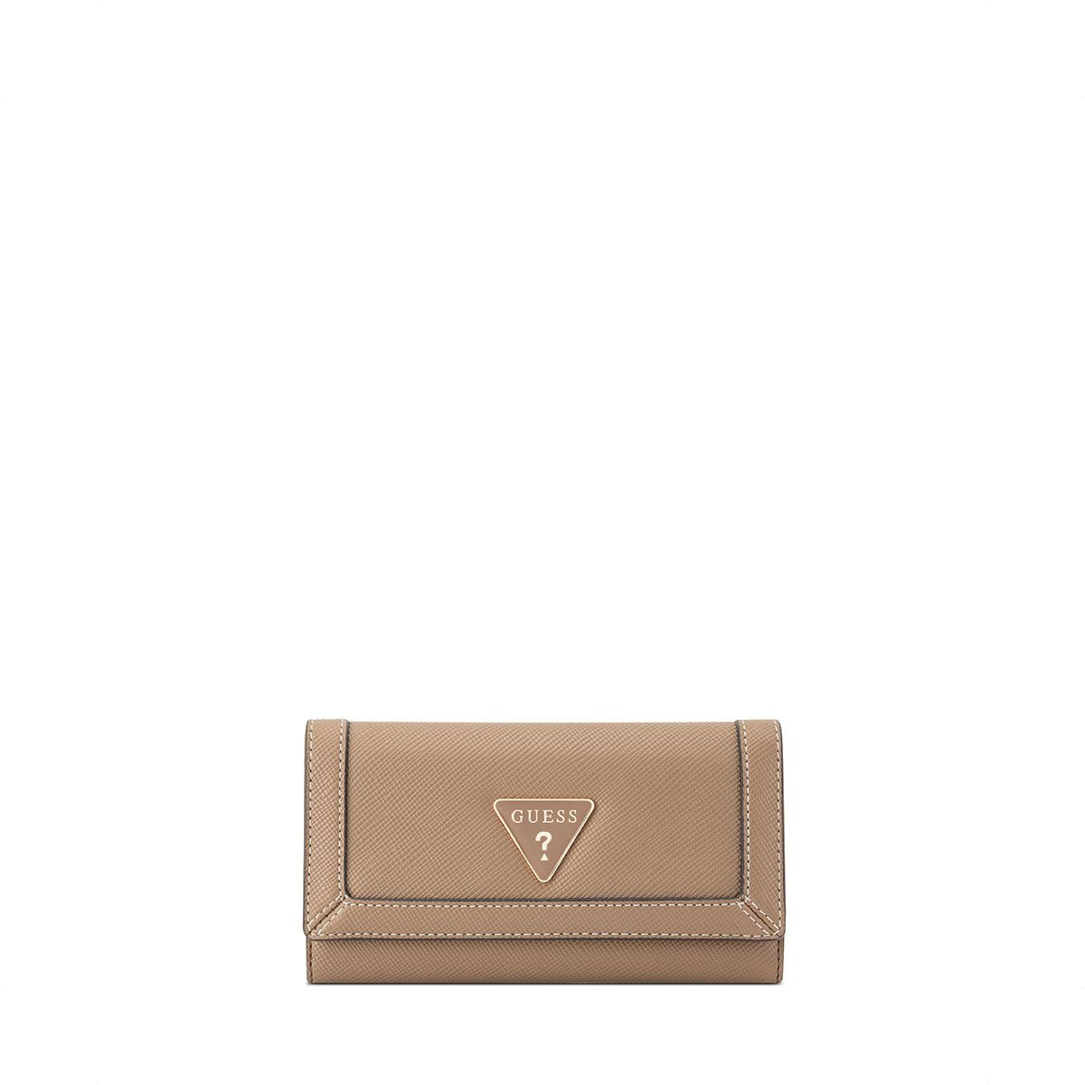 Guess Cadence SLG Slim Clutch - Cocoa - Metro Singapore Departmental Store - Celebrating 69 Years in SG