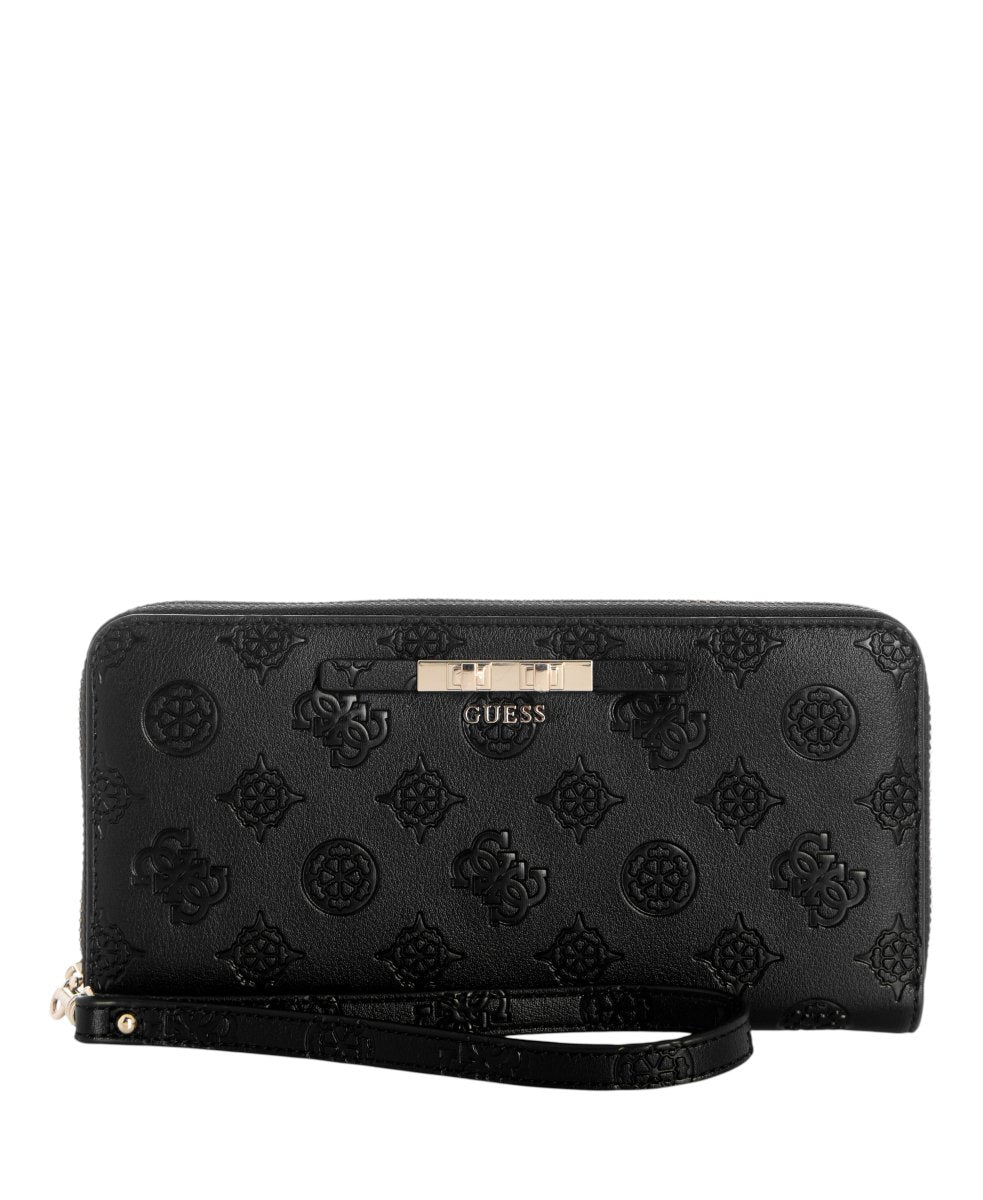 Guess Carmella Slg Large Zip Around - Metro Singapore Departmental Store - Celebrating 69 Years in SG
