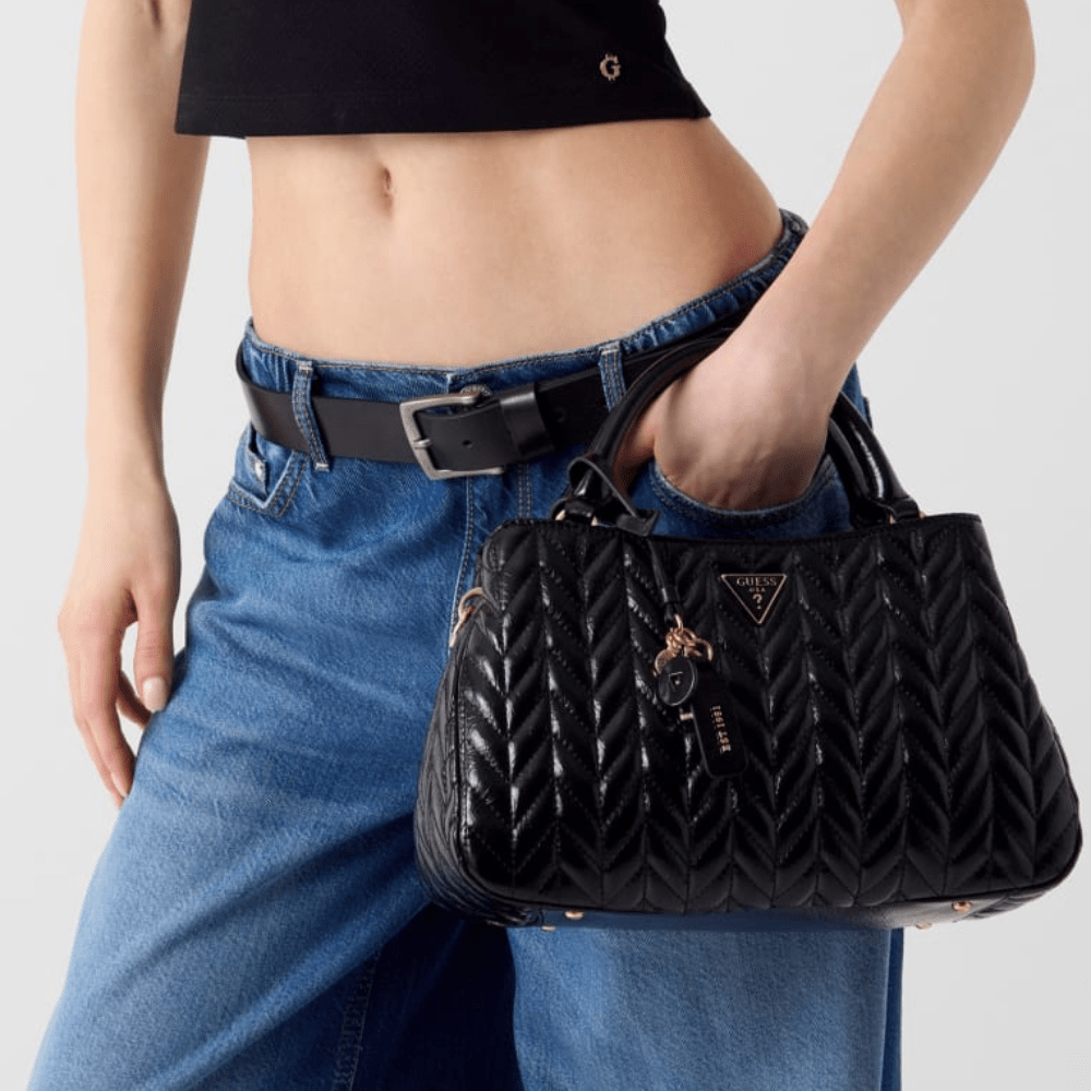 Guess Cheryl Triple Comp Satchel - Metro Singapore Departmental Store - Celebrating 69 Years in SG