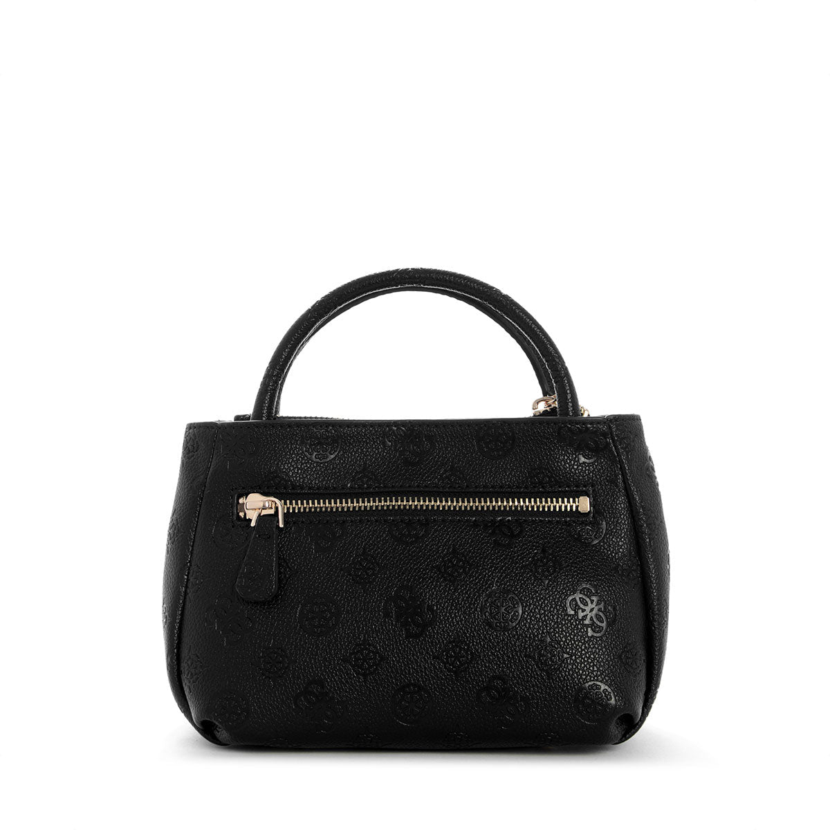Guess Ella Logo Mini Satchel - Black Logo - Metro Singapore Departmental Store - Celebrating 69 Years in SG