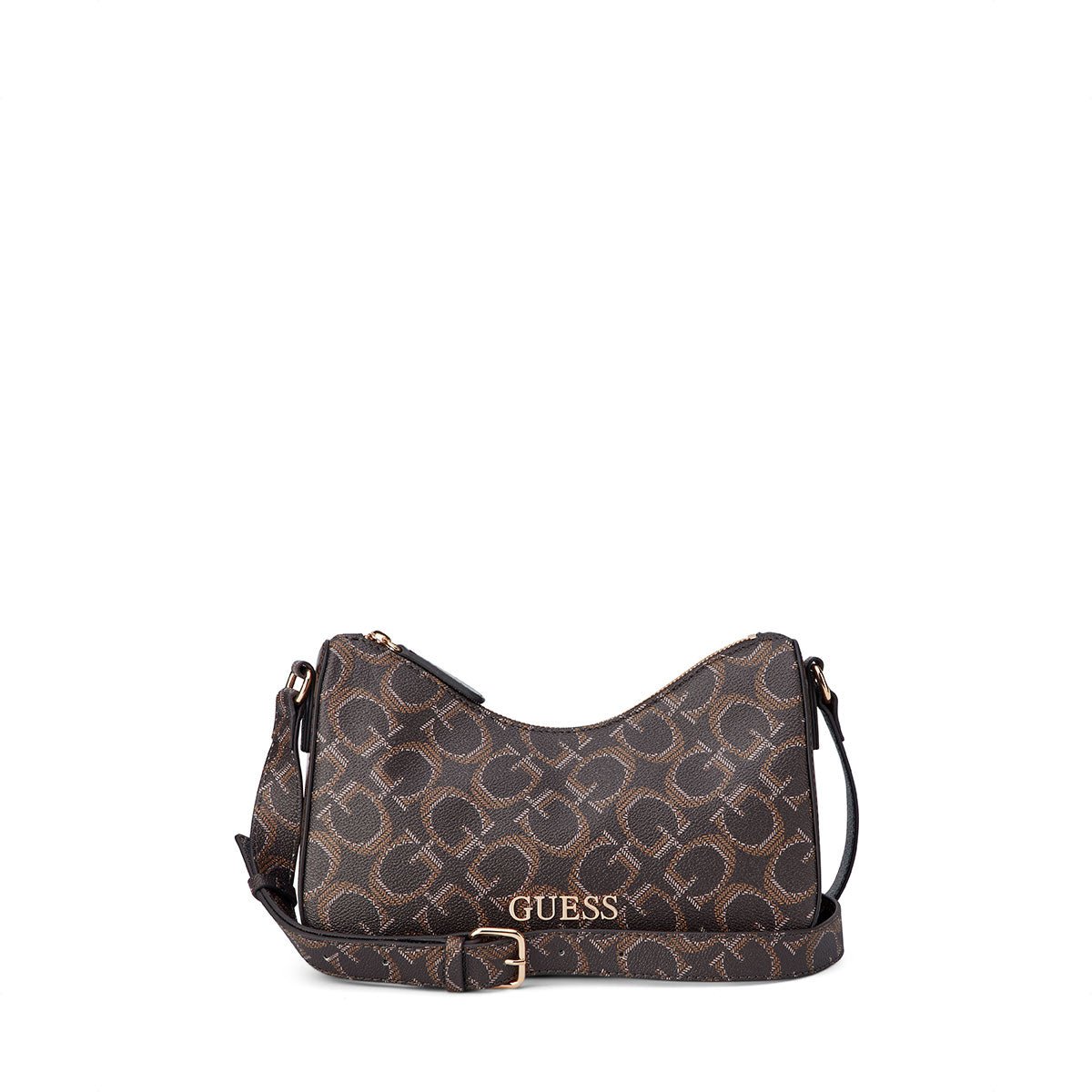 Guess Elliot Mini Crossbody Top Zip - Natural - Metro Singapore Departmental Store - Celebrating 69 Years in SG