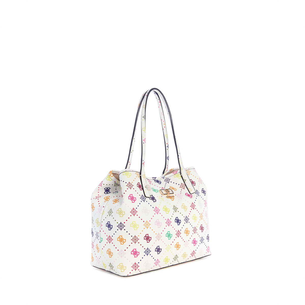 Guess Emelie Logo 2 in 1 Tote - multi Logo - Metro Singapore Departmental Store - Celebrating 69 Years in SG