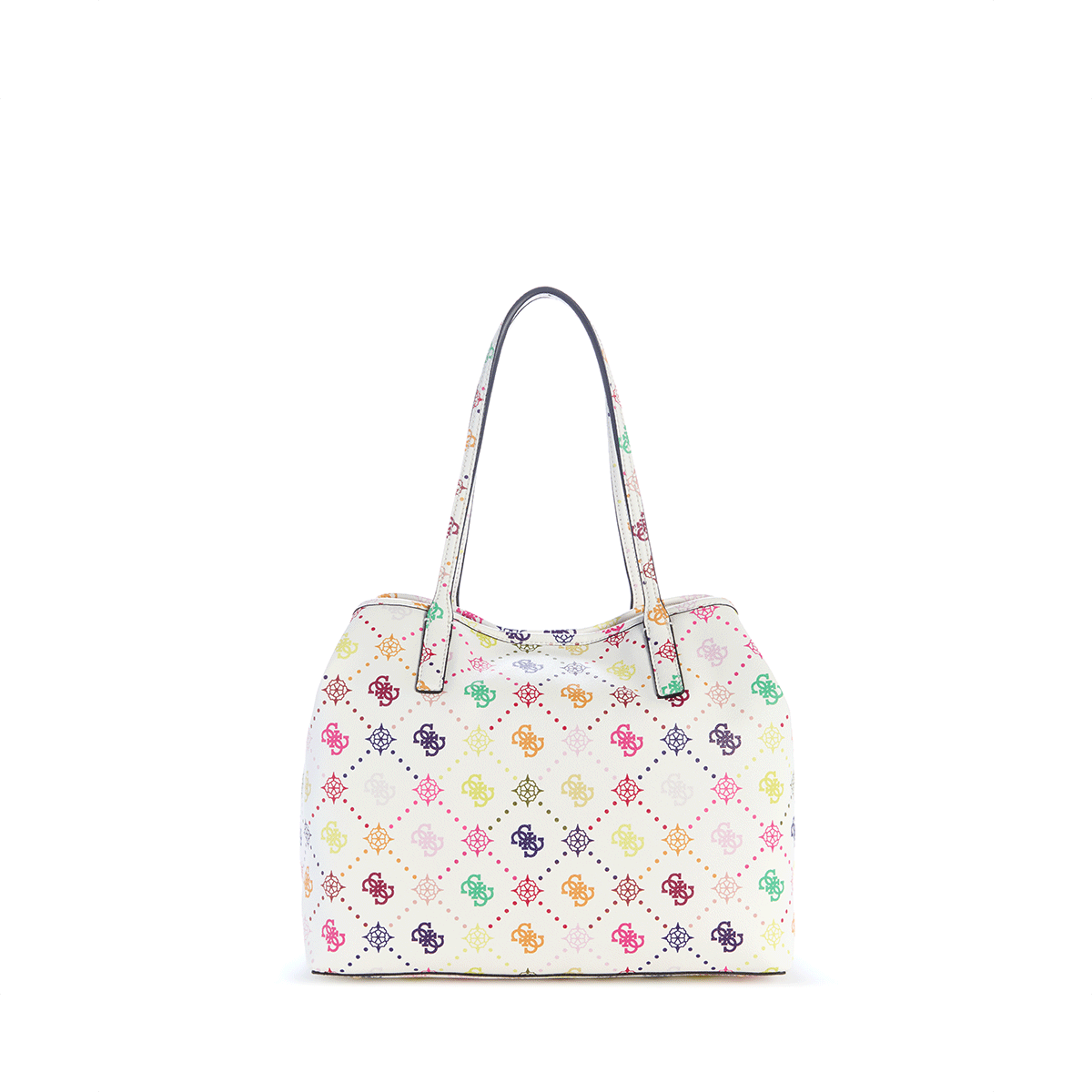 Guess Emelie Logo 2 in 1 Tote - multi Logo - Metro Singapore Departmental Store - Celebrating 69 Years in SG