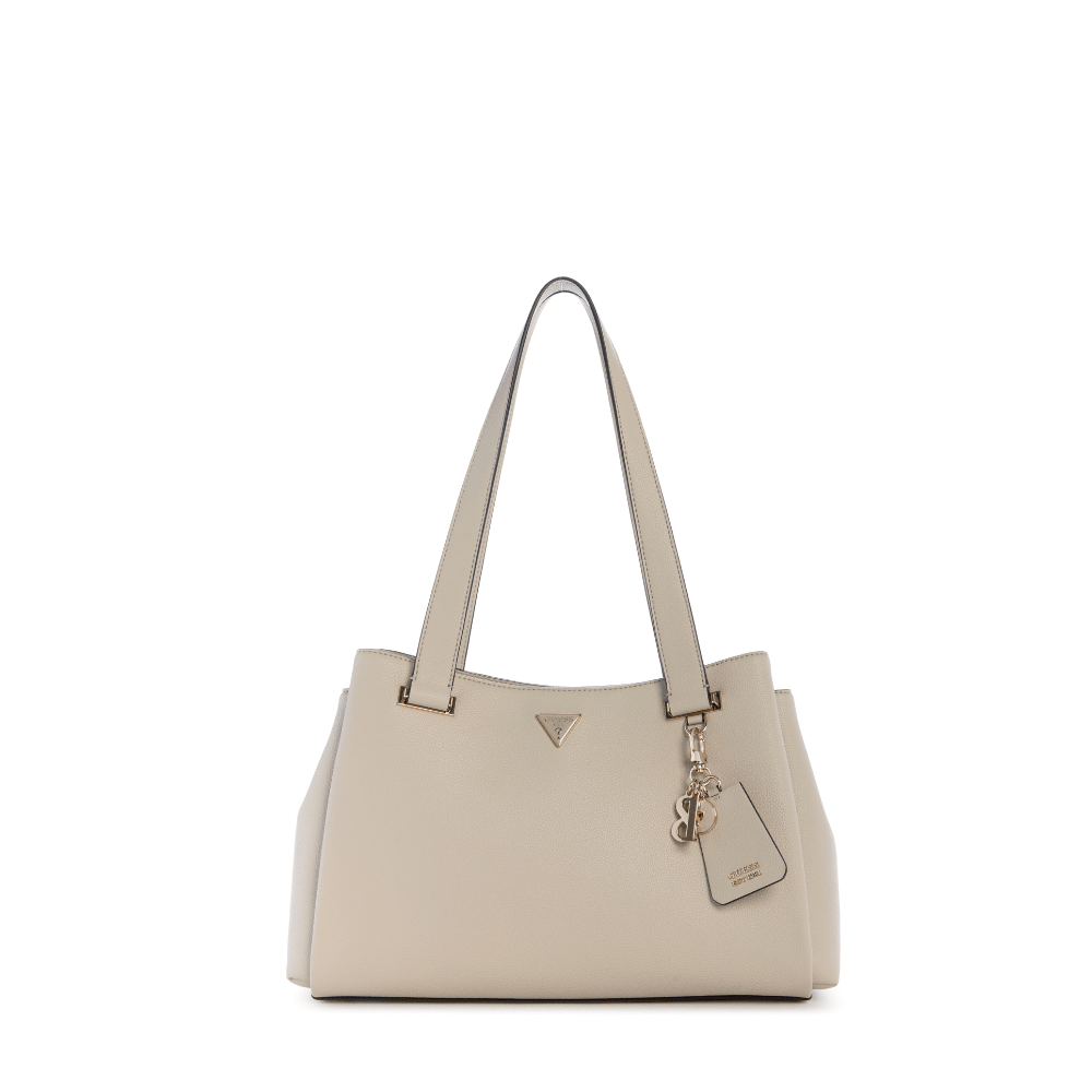Guess Evie Girlfriend Carryall - Light Taupe - Metro Singapore Departmental Store - Celebrating 69 Years in SG