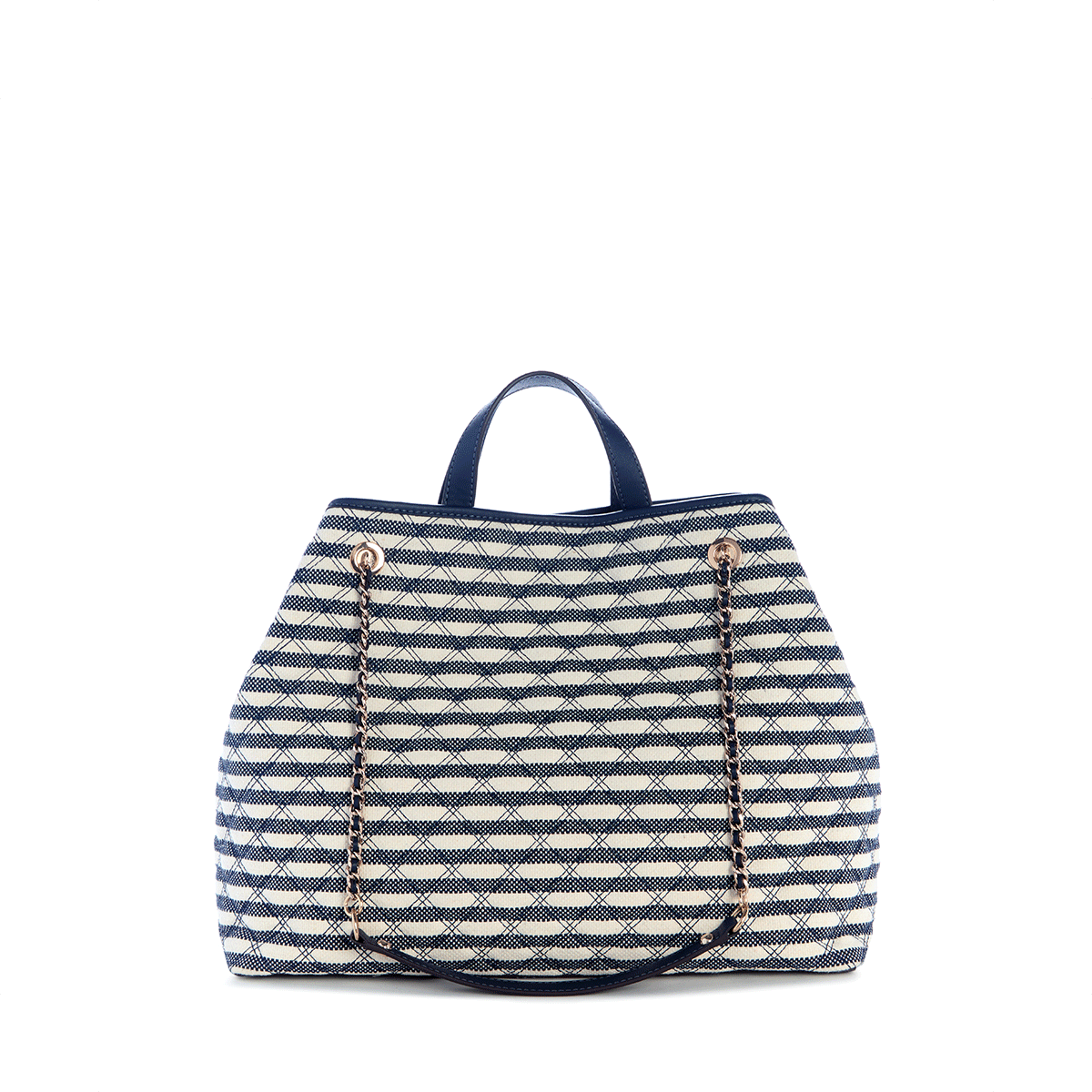 Guess Giully Ii Large 2 in 1 Tote - navy Multi - Metro Singapore Departmental Store - Celebrating 69 Years in SG