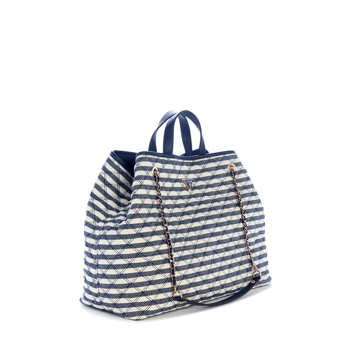 Guess Giully Ii Large 2 in 1 Tote - navy Multi - Metro Singapore Departmental Store - Celebrating 69 Years in SG