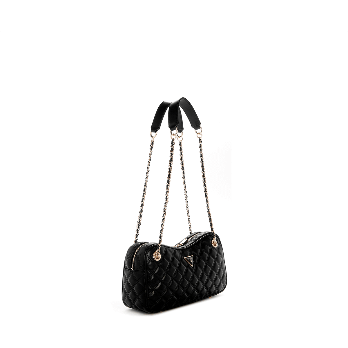 Guess Giully Ii Shoulder Satchel - black - Metro Singapore Departmental Store - Celebrating 69 Years in SG