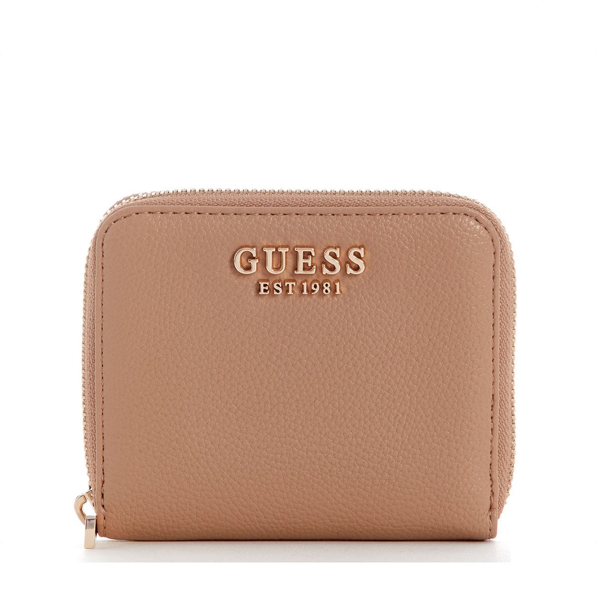 Guess Isola SLG Small Zip Around - Beige - Metro Singapore Departmental Store - Celebrating 69 Years in SG