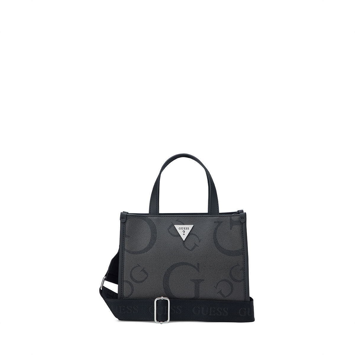 Guess Jackie Mini Small Tote - Coal - Metro Singapore Departmental Store - Celebrating 69 Years in SG
