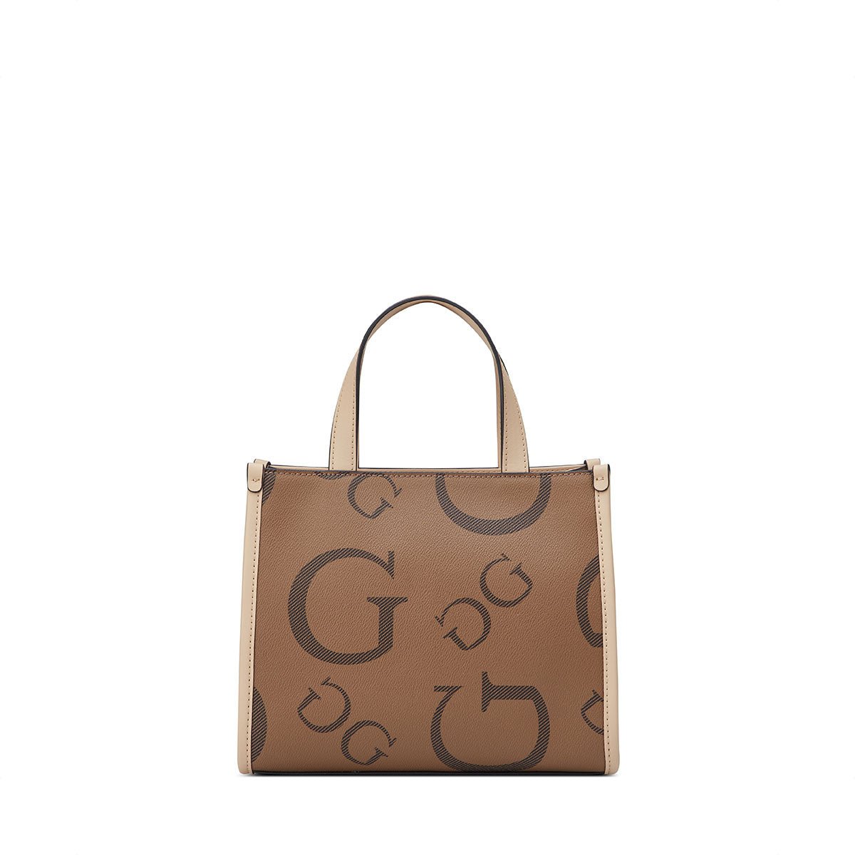 Guess Jackie Mini Small Tote - Cocoa - Metro Singapore Departmental Store - Celebrating 69 Years in SG