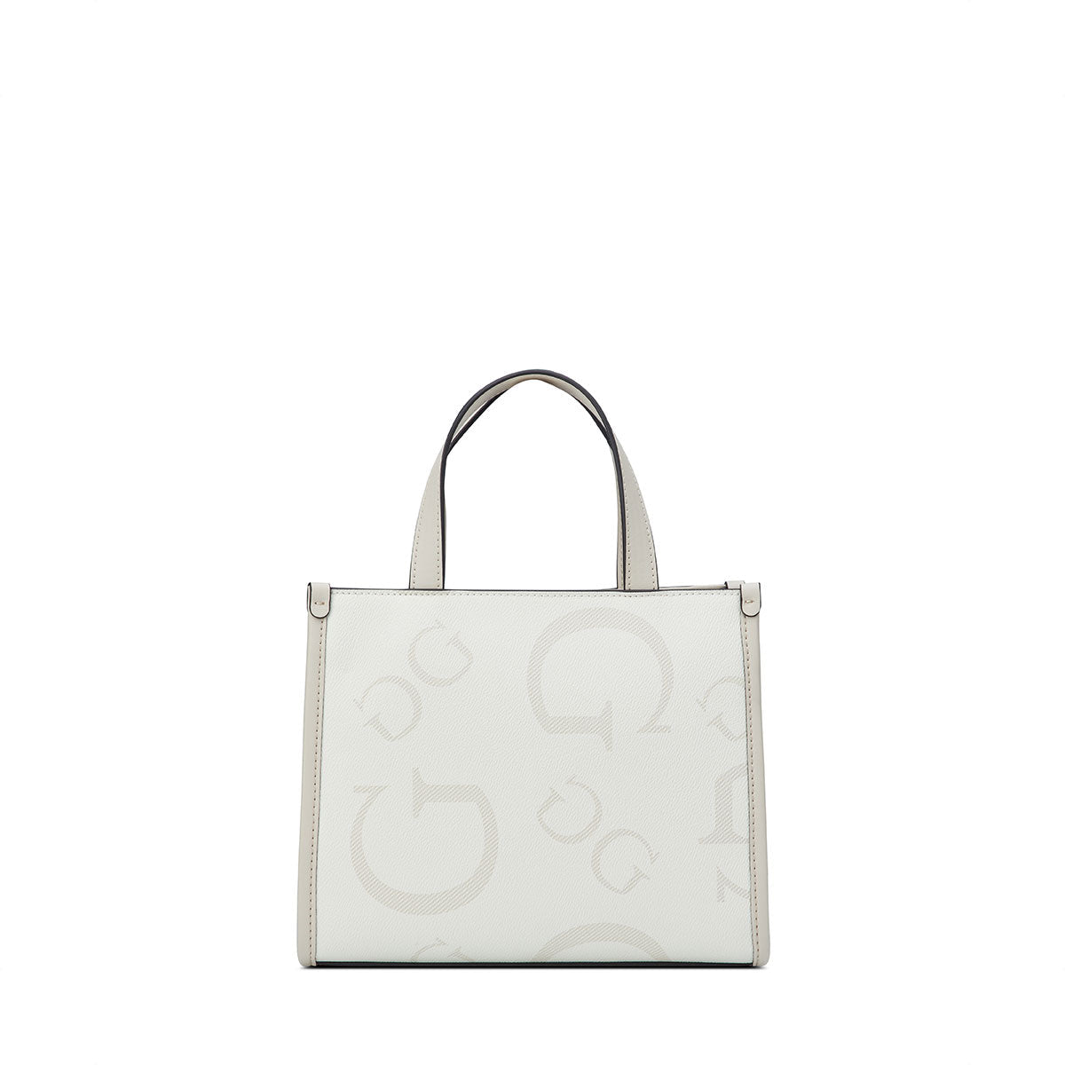 Guess Jackie Mini Small Tote - Cream - Metro Singapore Departmental Store - Celebrating 69 Years in SG