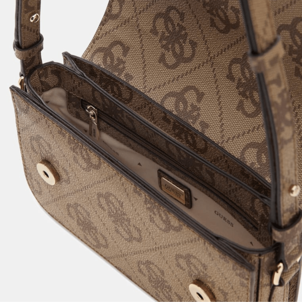 Guess Janie Logo Convertible Crossbody Flap - Metro Singapore Departmental Store - Celebrating 69 Years in SG