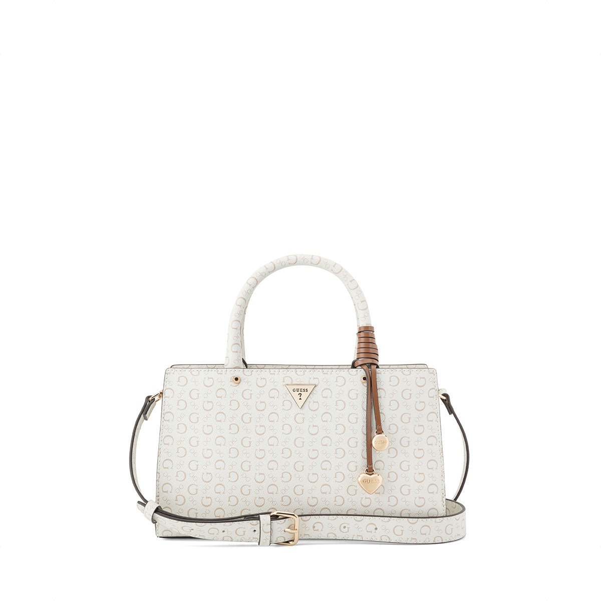Guess Katy Satchel - White - Metro Singapore Departmental Store - Celebrating 69 Years in SG