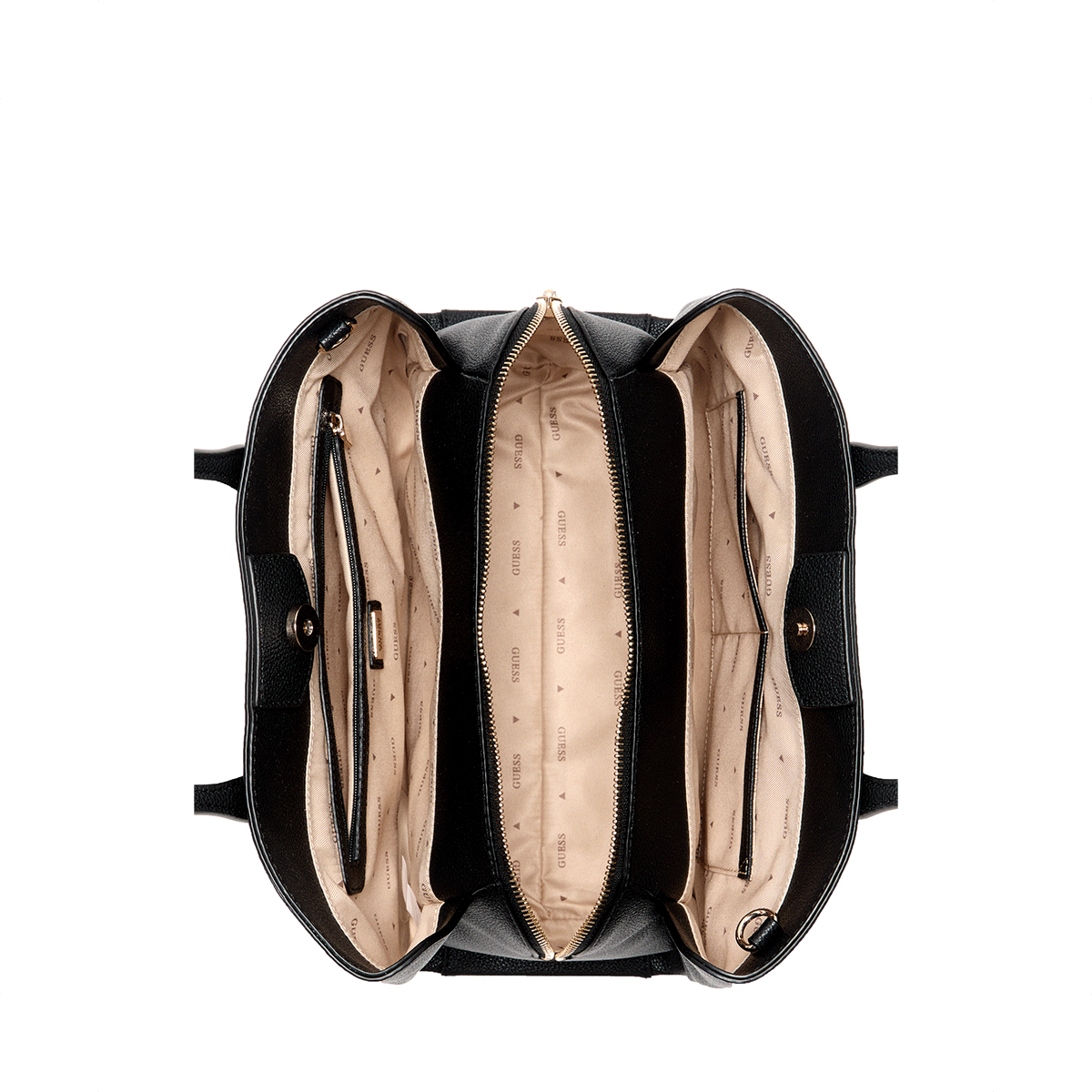 Guess Lucci Girlfriend Satchel - black - Metro Singapore Departmental Store - Celebrating 69 Years in SG