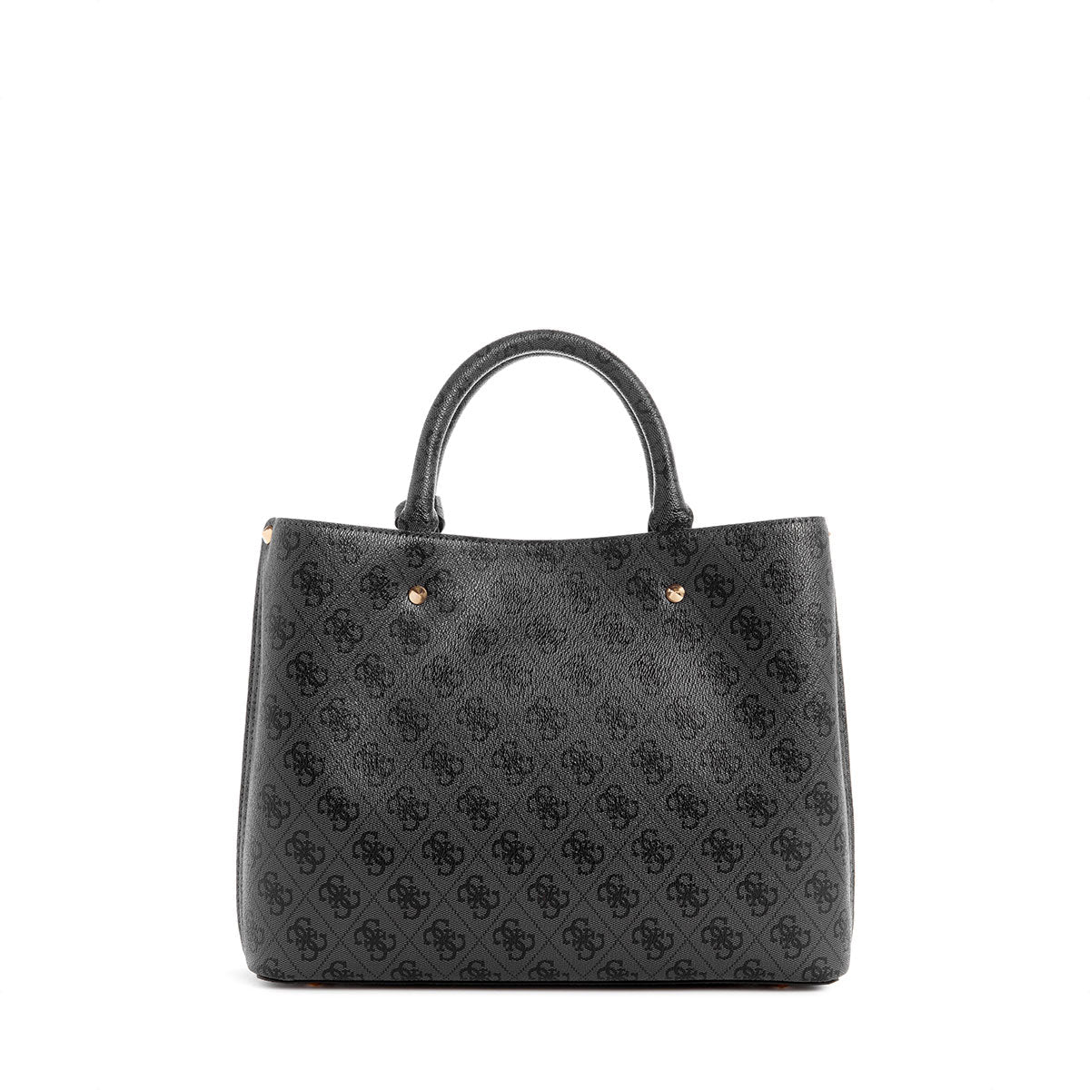 Guess Meridian II Girlfriend Satchel - Coal Logo - Metro Singapore Departmental Store - Celebrating 69 Years in SG