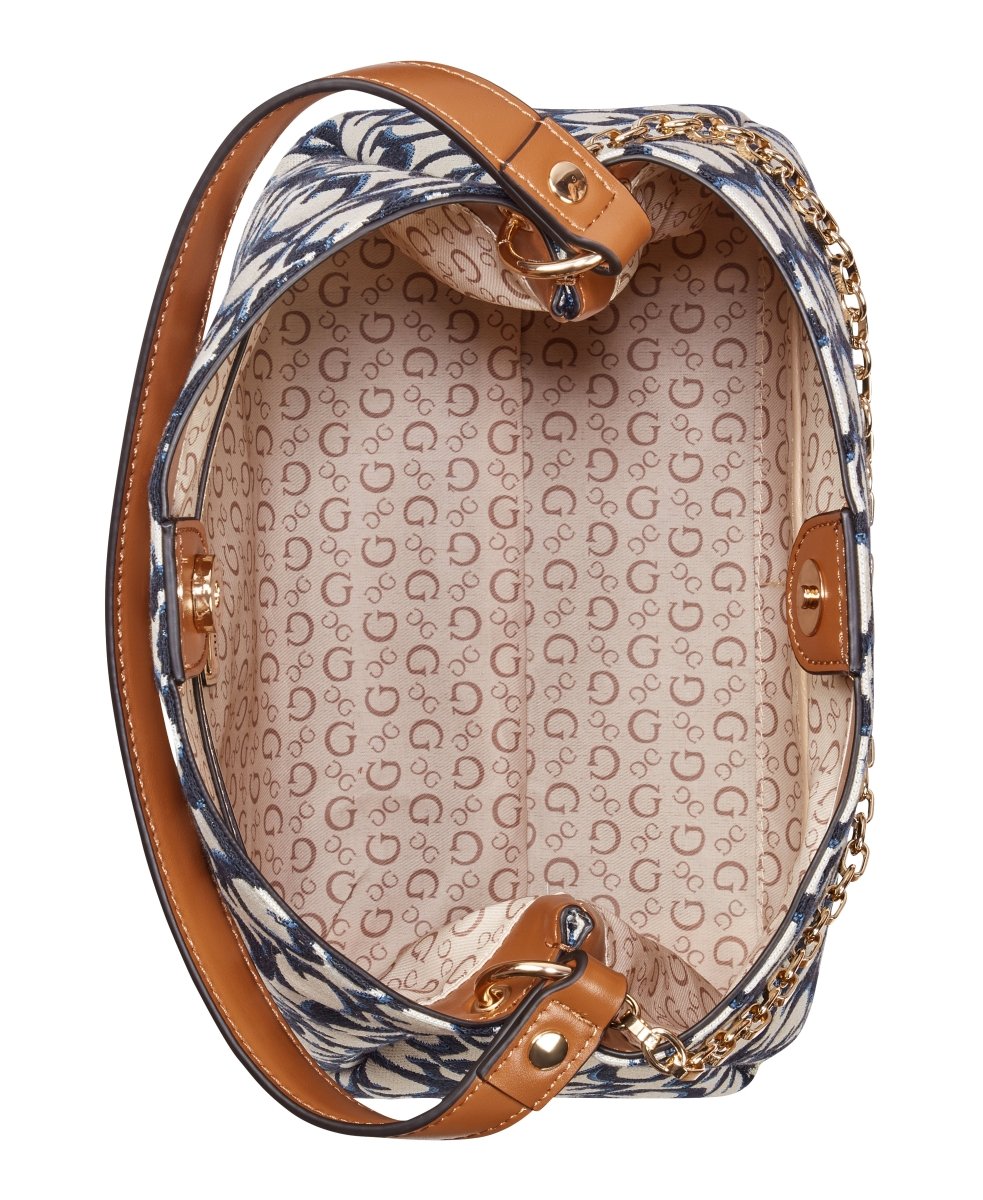 Guess Newport Crossbody Bucket Bag