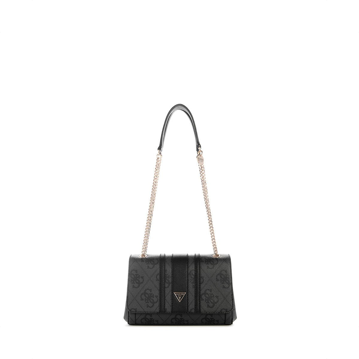 Guess Noelle II Convertible Crossbody Flap - Coal Logo - Metro Singapore Departmental Store - Celebrating 69 Years in SG