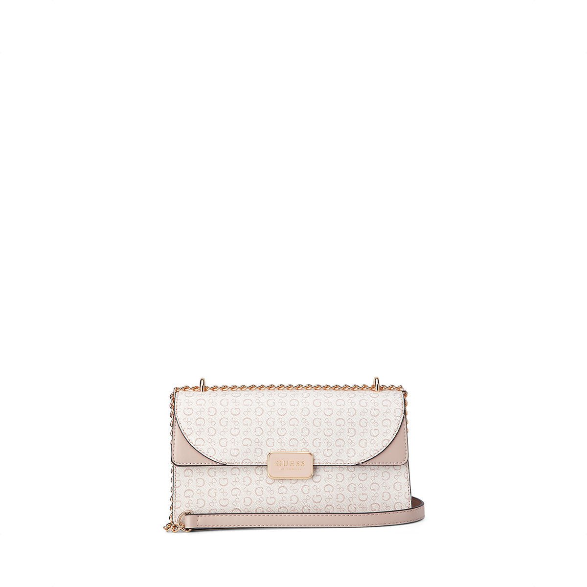Guess Pandora Convertible Crossbody Flap - Dusty Mauve - Metro Singapore Departmental Store - Celebrating 69 Years in SG