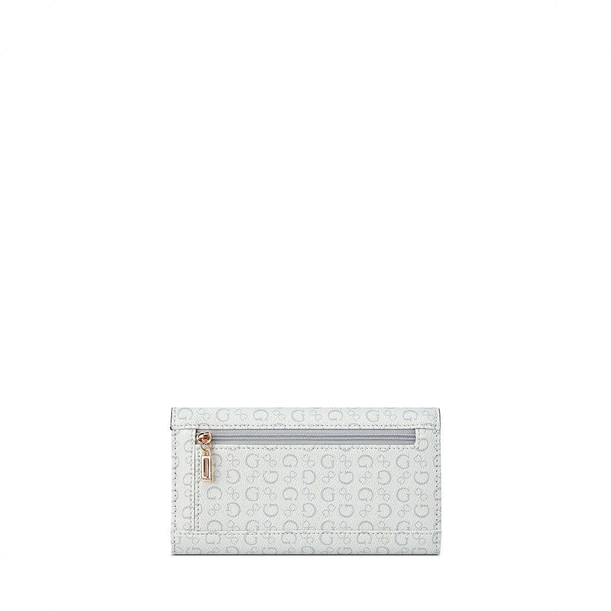 Guess Pandora SLG Slim Clutch - Powder Blue - Metro Singapore Departmental Store - Celebrating 69 Years in SG