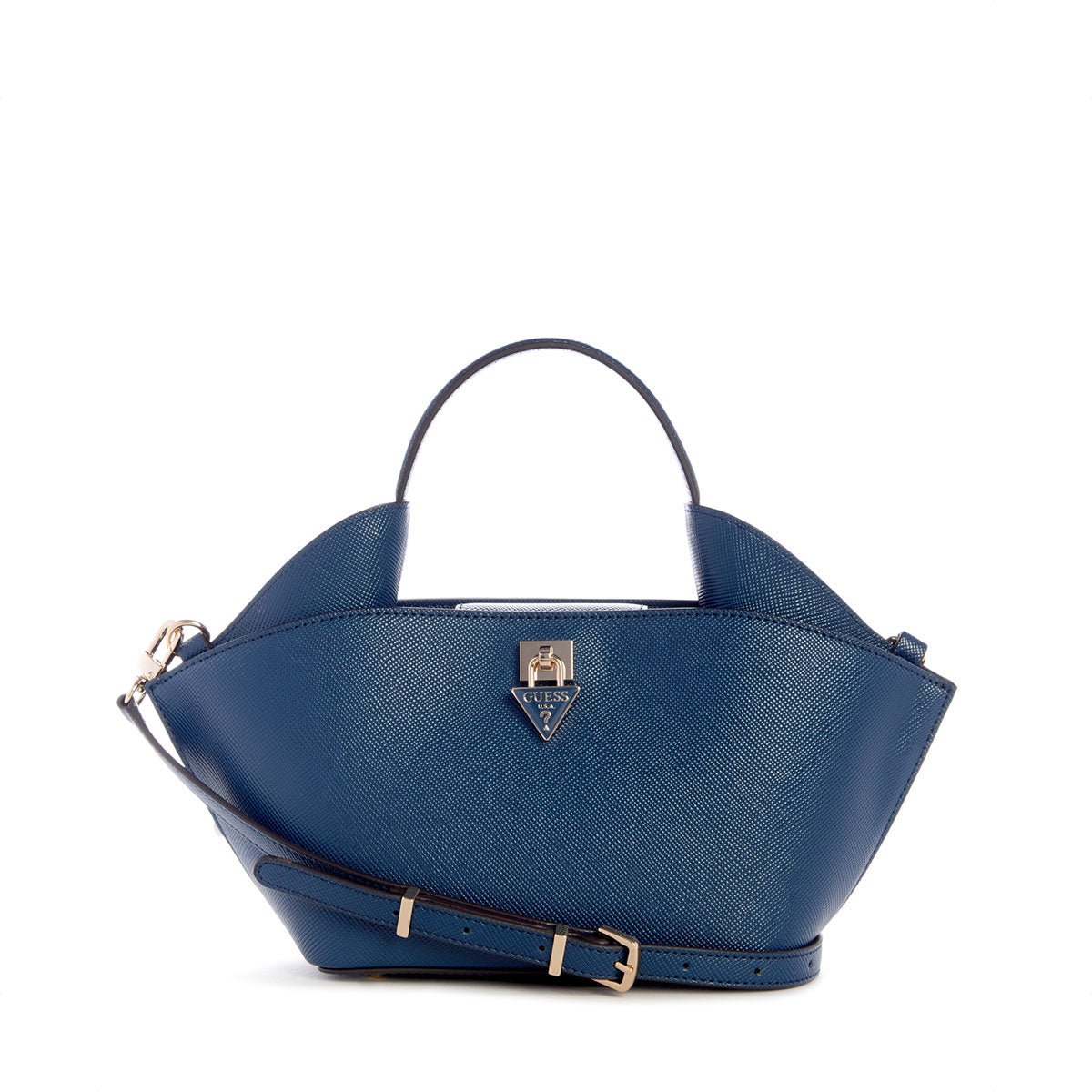 Guess Patsie Mini Tote - Navy - Metro Singapore Departmental Store - Celebrating 69 Years in SG