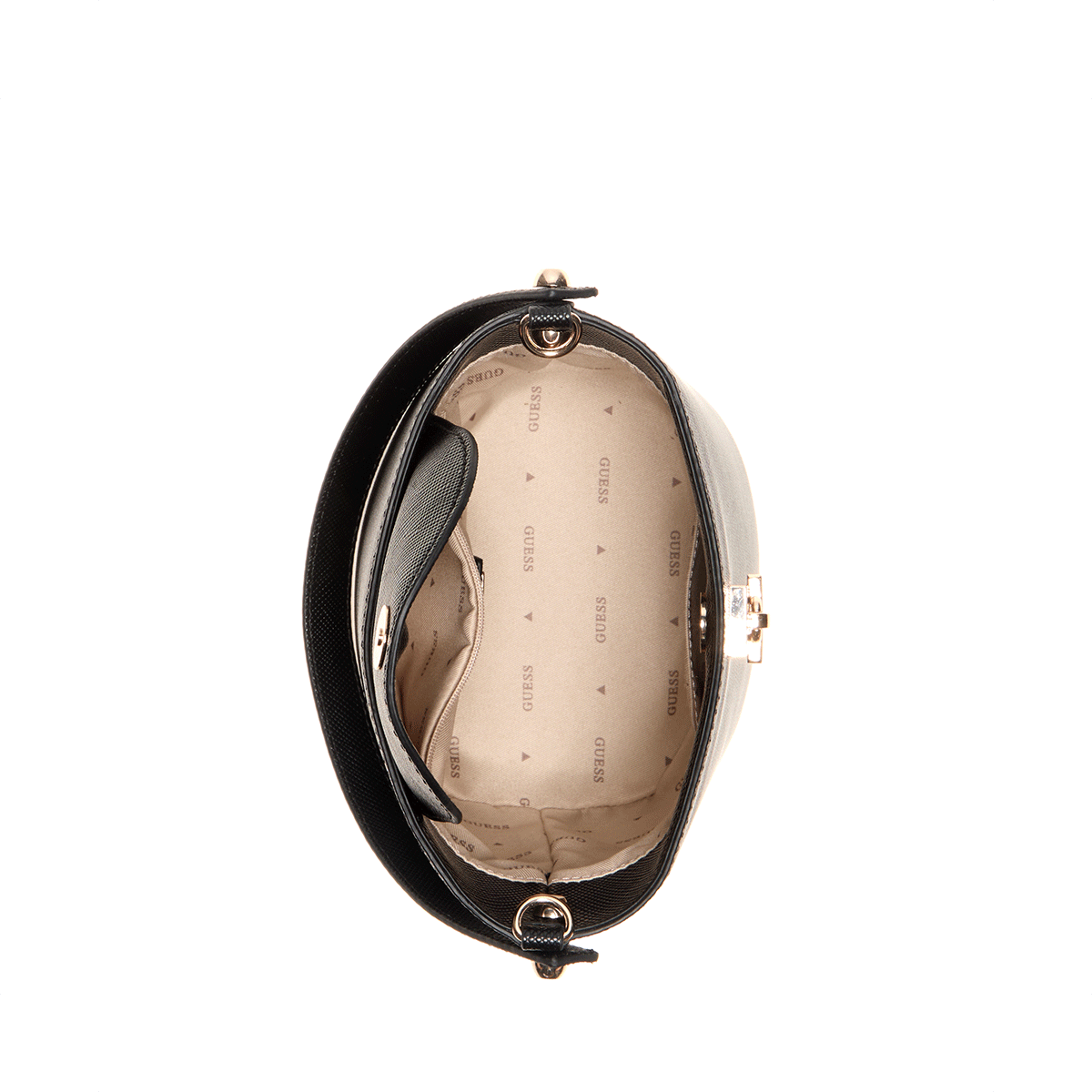 Guess Patsie Top Handle Bucket - black - Metro Singapore Departmental Store - Celebrating 69 Years in SG