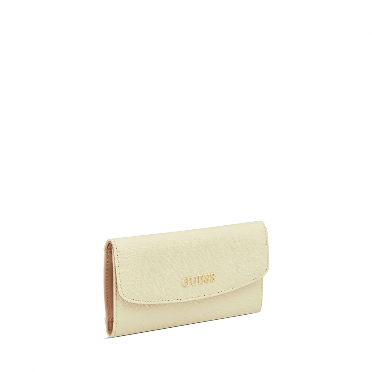 Guess Remy SLG Slim Clutch - Buttercream - Metro Singapore Departmental Store - Celebrating 69 Years in SG