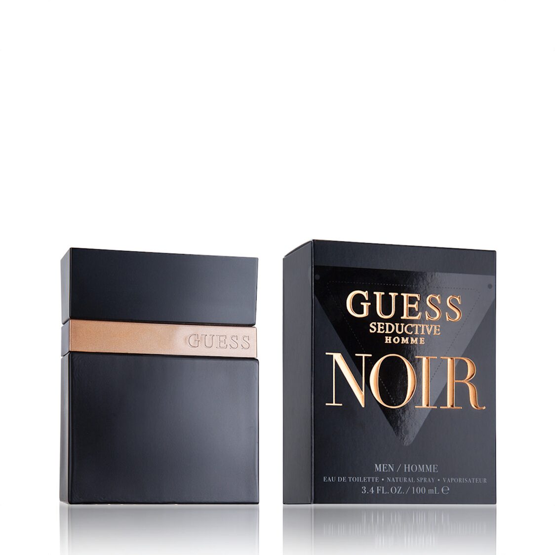 Guess Seductive Noir for Men Eau De Toilette 100ml - Metro Singapore Departmental Store - Celebrating 69 Years in SG