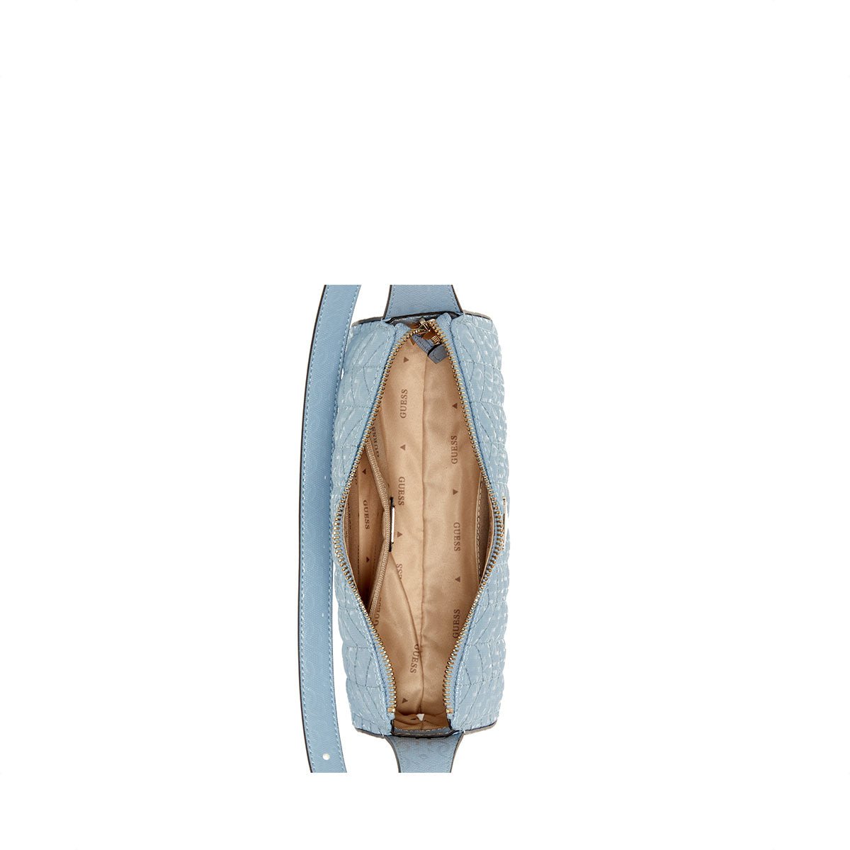 Guess Stacey Mini Shoulder Bag - Light Blue - Metro Singapore Departmental Store - Celebrating 69 Years in SG