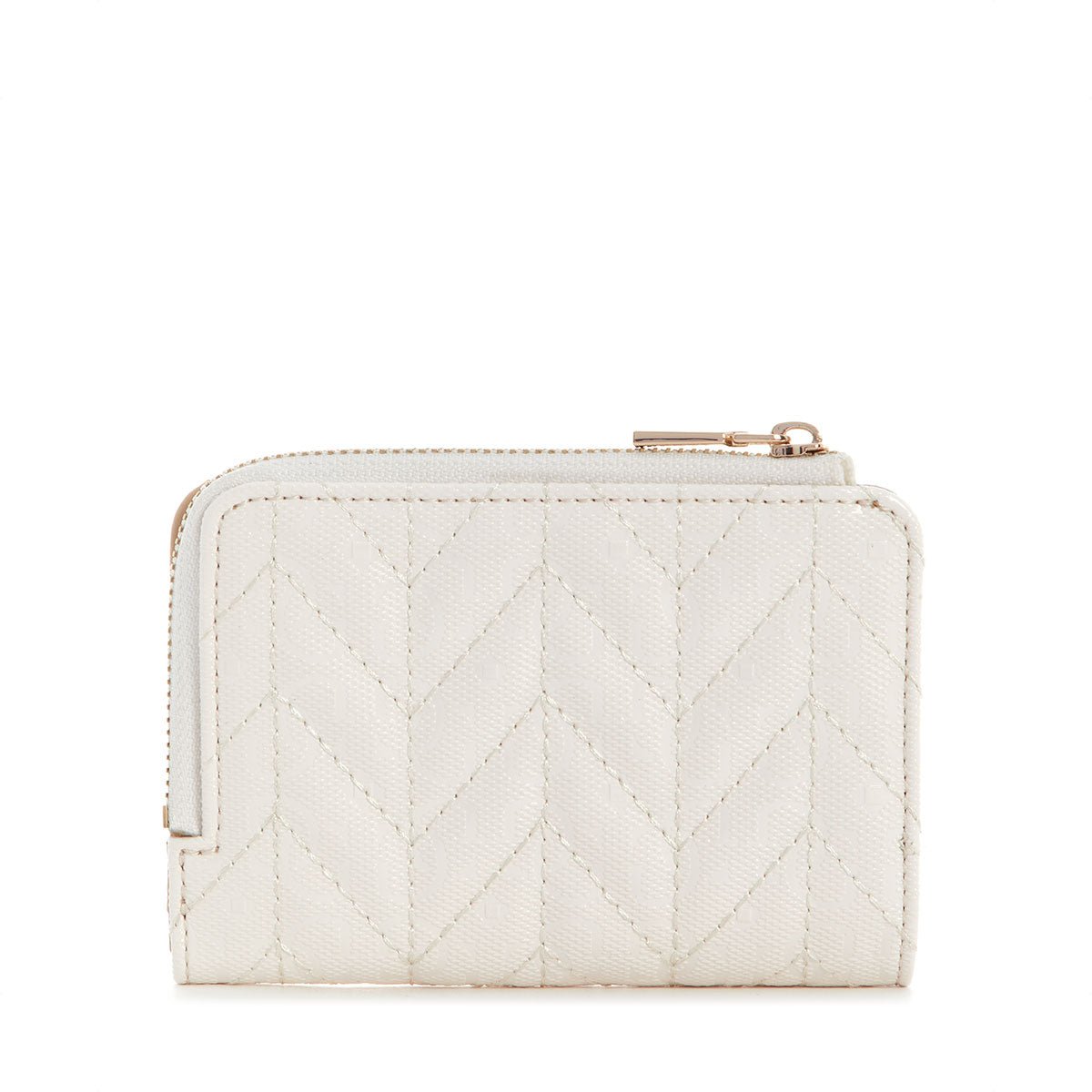Guess Stacey SLG Zip Around Card Case - Off White - Metro Singapore Departmental Store - Celebrating 69 Years in SG