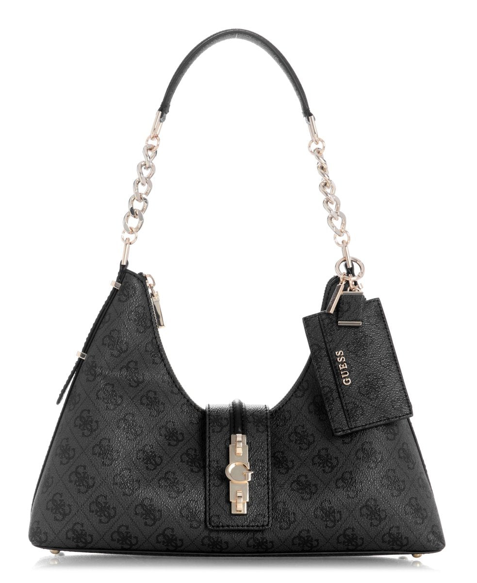 Guess Yvonne Logo Hobo Bag - Metro Singapore Departmental Store - Celebrating 69 Years in SG