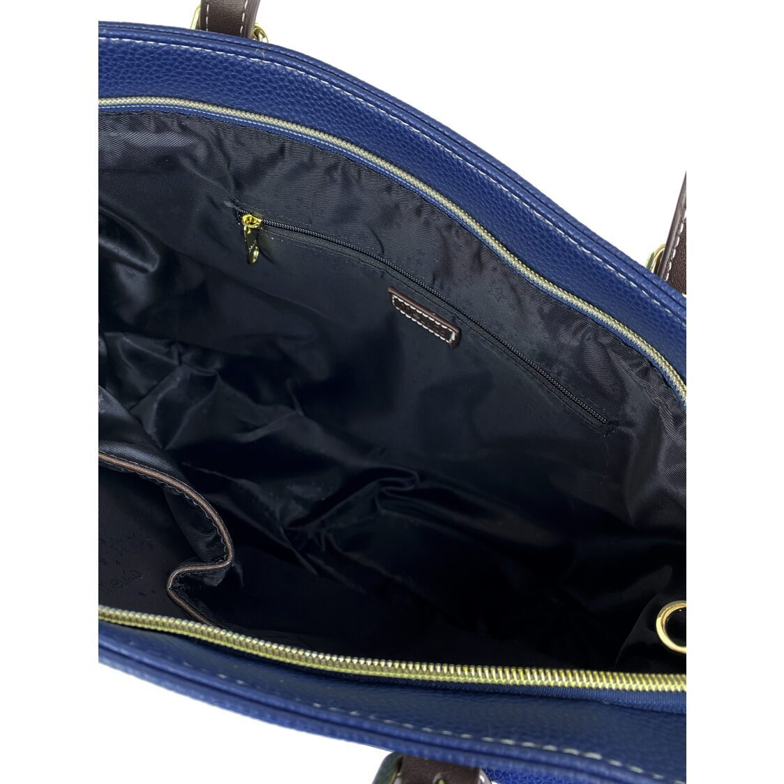 Mel&Co Pebbled Faux Leather Tote