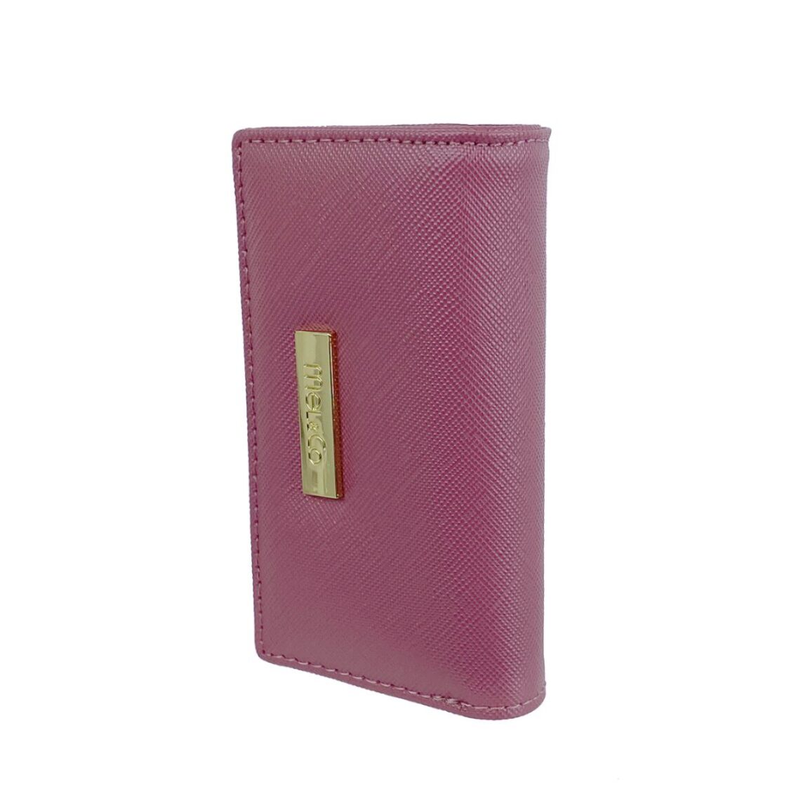 Mel&Co Saffiano Leatherette Basic Key Pouch