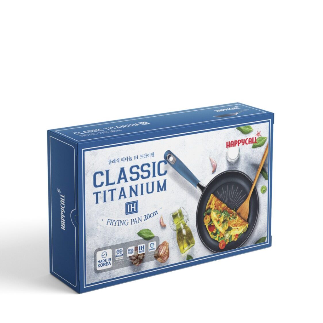 Happycall Classic Titanium IH 20cm Die Cast Frying Pan (3001 - 0389) - Metro Singapore Departmental Store - Celebrating 69 Years in SG