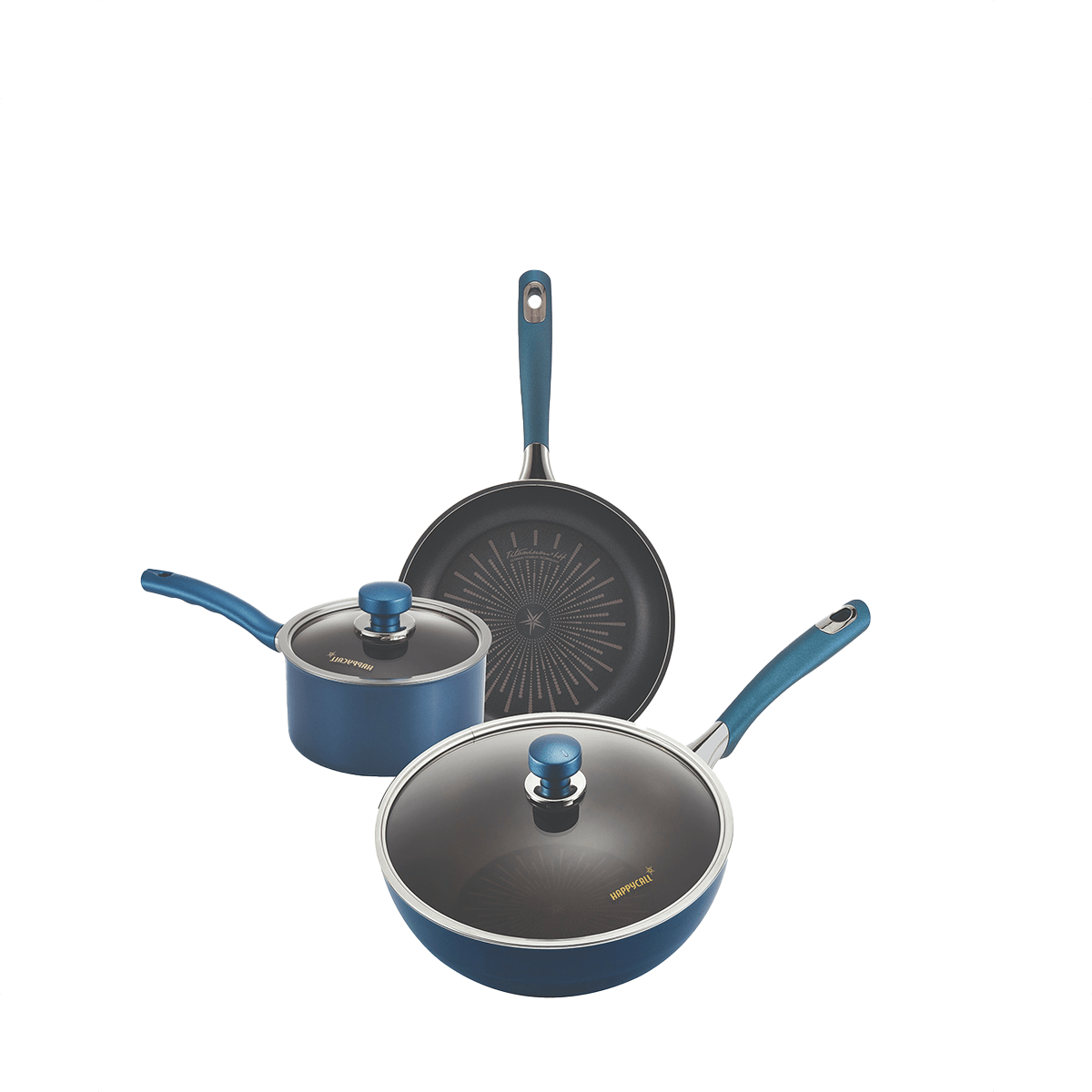 Happycall Classic Titanium IH 4-pc Die Cast Cookware Set (3900-0605) - Metro Singapore Departmental Store - Celebrating 69 Years in SG