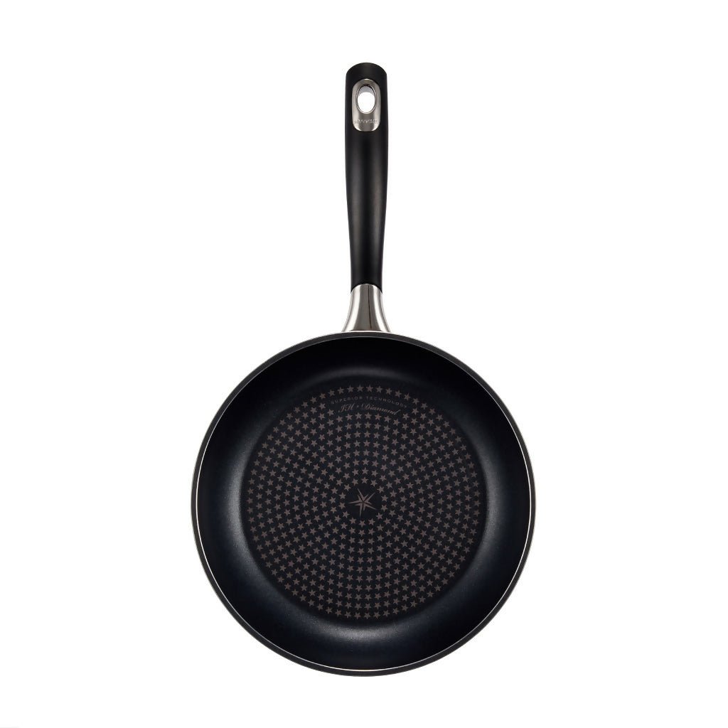 Happycall Diamond Porcelain IH 24cm Non - Stick Frying Pan (4001 - 0220) - Metro Singapore Departmental Store - Celebrating 69 Years in SG