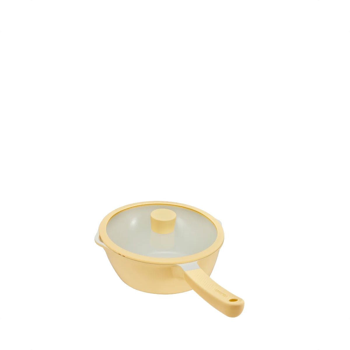 Happycall I.H. Flex 22cm "Tilt" Pan + Glass Lid - Yellow (4001 - 0237) - Metro Singapore Departmental Store - Celebrating 69 Years in SG