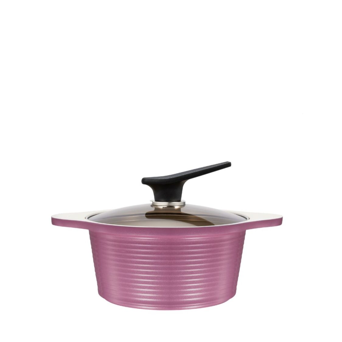 Happycall Onde IH 20cm/2.5L Die Cast Stock Pot - Purple (4003 - 1227) - Metro Singapore Departmental Store - Celebrating 69 Years in SG