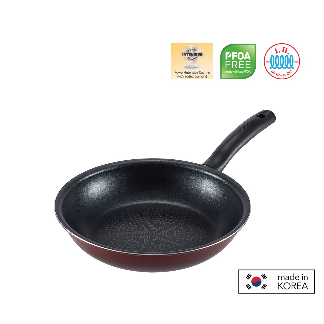 Happycall Solaris Diamond IH Non - Stick Frying Pan 24cm (3001 - 0860) - Metro Singapore Departmental Store - Celebrating 69 Years in SG
