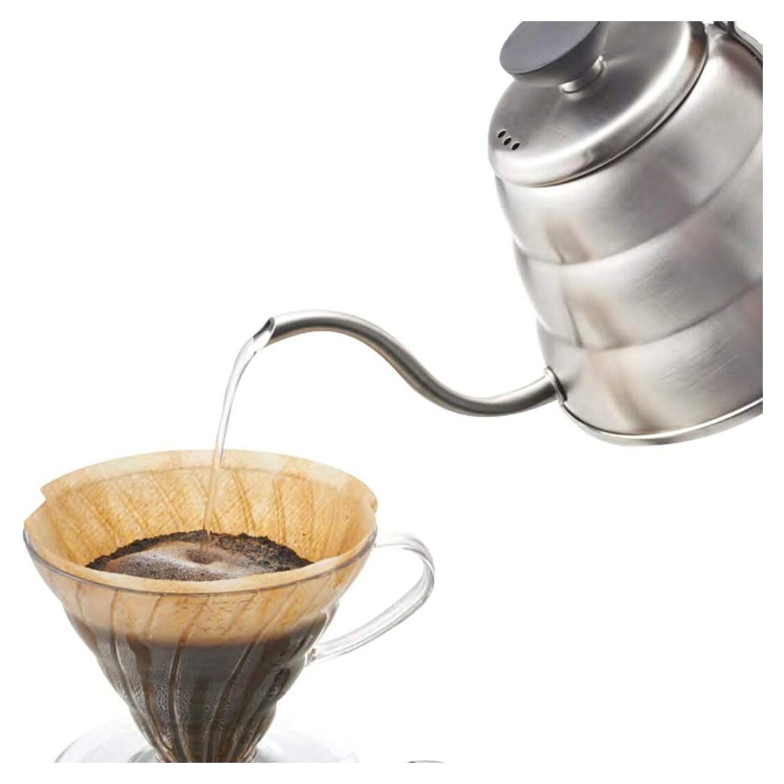 Hario 800ml Coffee Drip Kettle Buono - Made In Japan (VKBR - 120HSV) - Metro Singapore Departmental Store - Celebrating 69 Years in SG
