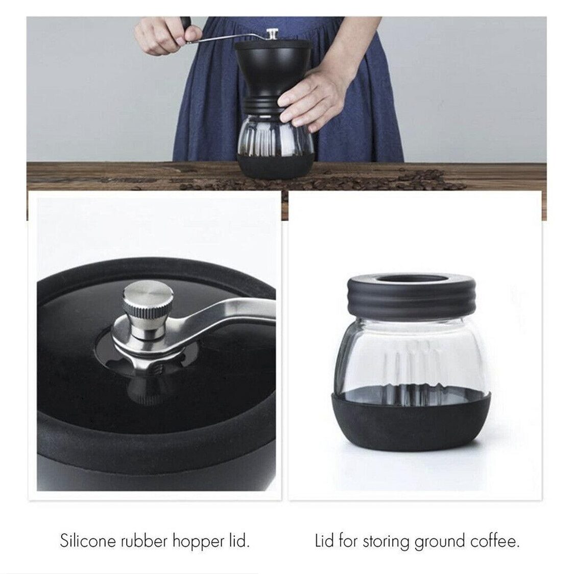 Hario Ceramic Coffee Mill Skerton (MSCS - 2DTB) - Metro Singapore Departmental Store - Celebrating 69 Years in SG