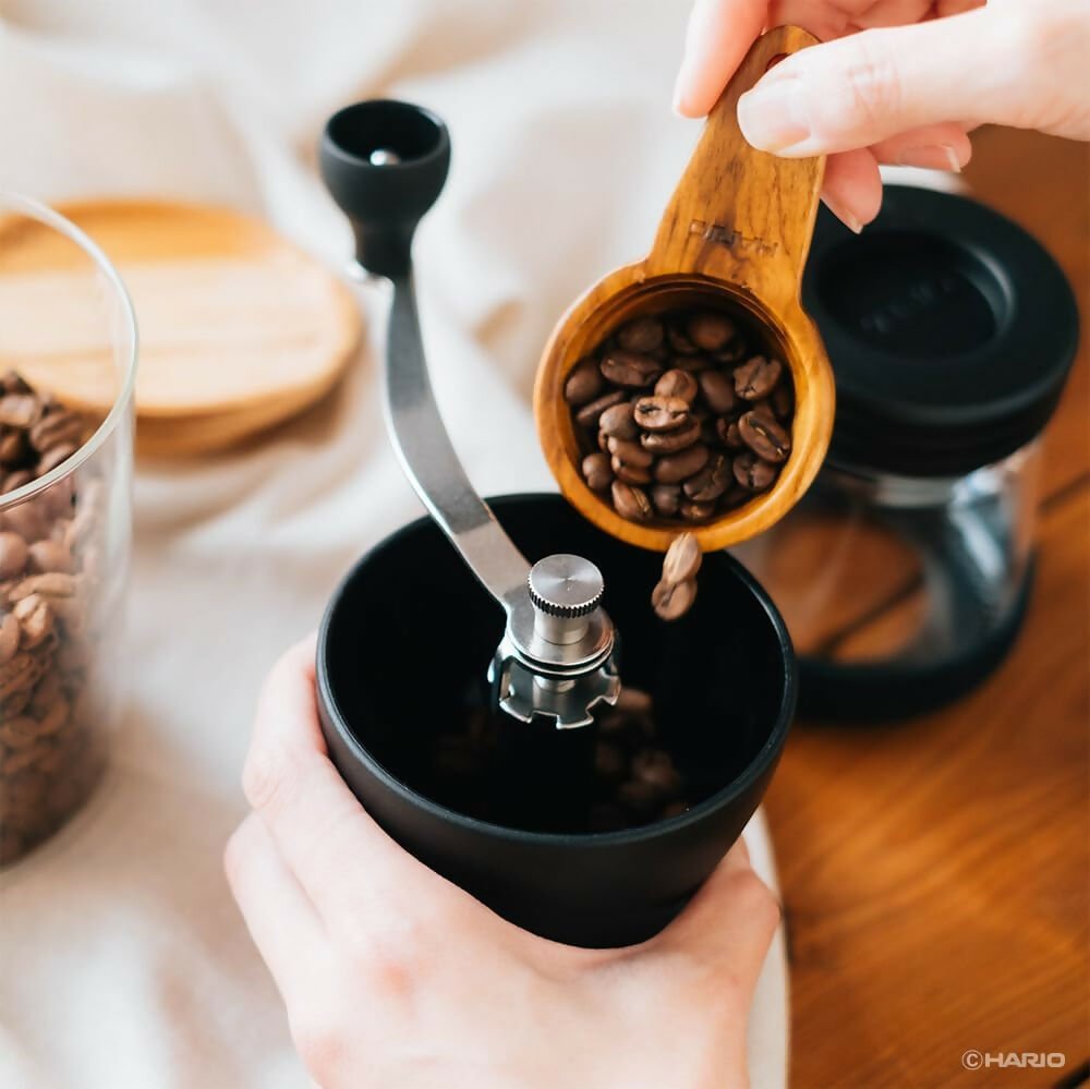 Hario Ceramic Coffee Mill Skerton Plus (MSCSN-2-B) - Metro Singapore Departmental Store - Celebrating 69 Years in SG